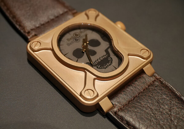 ベル＆ロススーパーコピーBELL&ROSS BR01 スカル ブロンズ リミテッド BR0192-SKULL-BR